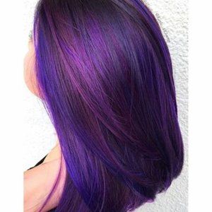 2 Pack Iroiro 20 Purple 8 oz Semi Permanent Hair Dye, 16 oz total
